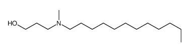 3-[dodecyl(methyl)amino]propan-1-ol结构式