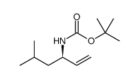 Carbamic acid, [(1R)-1-ethenyl-3-methylbutyl]-, 1,1-dimethylethyl ester Structure