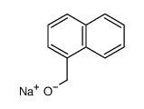 Sodium; naphthalen-1-yl-methanolate Structure