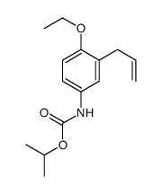 propan-2-yl N-(4-ethoxy-3-prop-2-enylphenyl)carbamate Structure