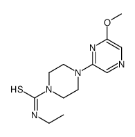 N-ethyl-4-(6-methoxypyrazin-2-yl)piperazine-1-carbothioamide Structure