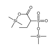 trimethylsilyl 2-trimethylsilyloxysulfonylbutanoate结构式