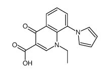 1-ethyl-4-oxo-8-pyrrol-1-ylquinoline-3-carboxylic acid Structure