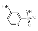 4-氨基吡啶-2-磺酸结构式