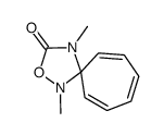 1,4-dimethyl-2-oxa-1,4-diazaspiro[4.6]undeca-6,8,10-trien-3-one Structure