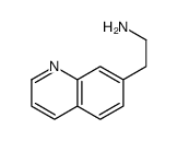 2-quinolin-7-ylethanamine Structure