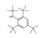 (2,4,6-tritert-butylphenyl)-trimethylsilylphosphane Structure