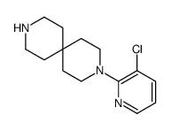 3-(6-氯-吡啶-2-基)-3,9-二氮杂螺[5.5]十一烷结构式