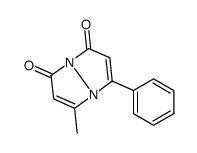 1-methyl-7-phenylpyrazolo[1,2-a]pyrazole-3,5-dione Structure