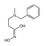 3-[benzyl(methyl)amino]-N-hydroxypropanamide Structure