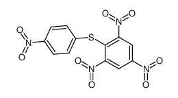 (4-nitro-phenyl)-picryl sulfide结构式