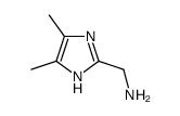 C-(4,5-Dimethyl-1H-imidazol-2-yl)-methylamine结构式