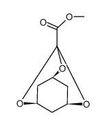 2,4,10-Trioxaadamantan-3-carbonsaeure-methylester Structure
