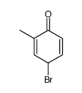 4-bromo-2-methylcyclohexa-2,5-dien-1-one Structure