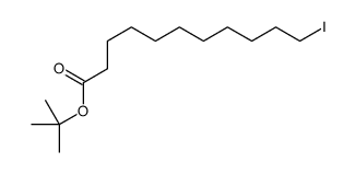 tert-butyl 11-iodoundecanoate结构式