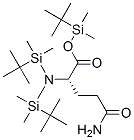 L-Glutamine, N,N2-bis(tert-butyldimethylsilyl)-, tert-butyldimethylsil yl ester结构式