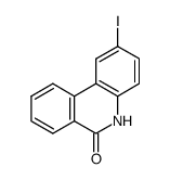 2-iodophenanthridone结构式