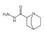 quinuclidine-2-carboxylic acid hydrazide结构式