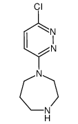 1-(3-chloro-6-pyridazinyl)-homopiperazine Structure