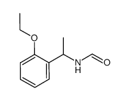 N-(1-(2-ethoxyphenyl)ethyl)formamide结构式