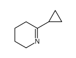 6-cyclopropyl-2,3,4,5-tetrahydropyridine Structure