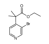 4-Pyridineacetic Acid, 3-Bromo-Alpha,Alpha-Dimethyl-, Ethyl Ester picture