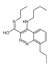 4-(butylamino)-N,8-dipropylcinnoline-3-carboxamide Structure