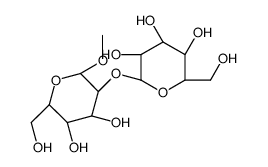 methyl 2-O-mannopyranosyltalopyranoside结构式