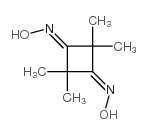 1,3-Cyclobutanedione,2,2,4,4-tetramethyl-, 1,3-dioxime结构式