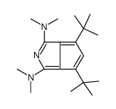 2-Azapentalene, 1,3-bis(dimethylamino)-4,6-di-tert-butyl- picture