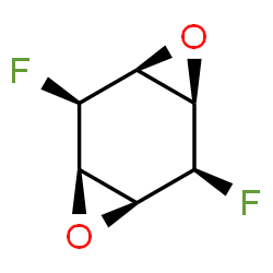 4,8-Dioxatricyclo[5.1.0.03,5]octane,2,6-difluoro-,(1alpha,2beta,3alpha,5alpha,6beta,7alpha)-(9CI)结构式