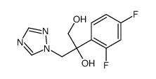 2-(2,4-Difluorophenyl)-3-(1H-1,2,4-triazol-1-yl)-1,2-propanediol Structure