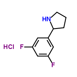 2-(3,5-DIFLUORO-PHENYL)-PYRROLIDINE, HYDROCHLORIDE picture