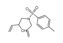 1-(N-allyl-N-p-toluenesulfonylamino)-2-hydroxy-3-butene Structure