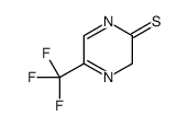 5-(Trifluoromethyl)-2(3H)-pyrazinethione结构式