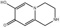 7-Hydroxy-1,2,3,4-tetrahydro-8H-pyrido[1,2-a]pyrazin-8-one Structure