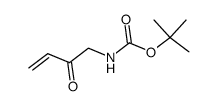 Carbamic acid, (2-oxo-3-butenyl)-, 1,1-dimethylethyl ester (9CI)结构式