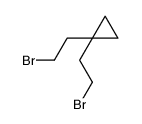 1,1-bis(2-bromoethyl)cyclopropane结构式