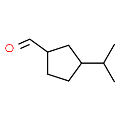 Cyclopentanecarboxaldehyde, 3-(1-methylethyl)- (9CI) Structure