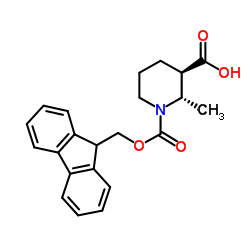 2S,3R-1-FMOC-2-METHYL-PIPERIDINE-3-CARBOXYLIC ACID picture