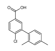 4-chloro-3-(2,4-dimethylphenyl)benzoic acid Structure