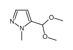 5-(DIMETHOXYMETHYL)-1-METHYL-1H-PYRAZOLE Structure