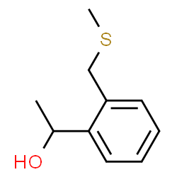 Benzenemethanol,-alpha--methyl-2-[(methylthio)methyl]- (9CI) structure