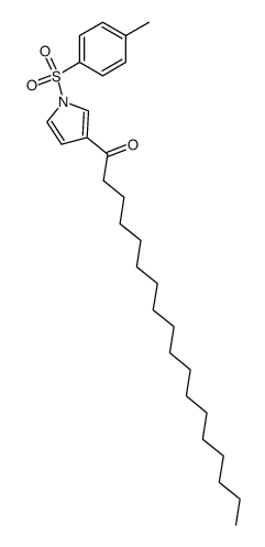 1-tosyl-3-octadecanoylpyrrole结构式