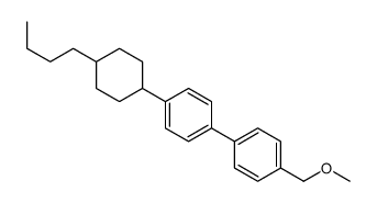 1-(4-butylcyclohexyl)-4-[4-(methoxymethyl)phenyl]benzene Structure