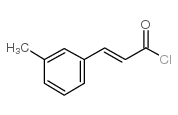 (E)-3-M-TOLYLACRYLOYLCHLORIDE Structure