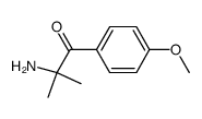 Propiophenone,2-amino-4-methoxy-2-methyl- (8CI) Structure