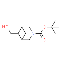 tert-butyl 6-(hydroxymethyl)-3-azabicyclo[3.1.1]heptane-3-carboxylate Structure