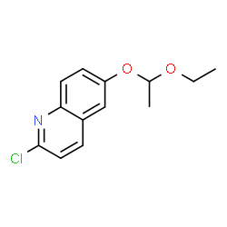 2-氯-6-(1-乙氧基乙氧基)喹啉结构式