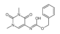 benzyl N-(1,3-dimethyl-2,4-dioxopyrimidin-5-yl)carbamate Structure